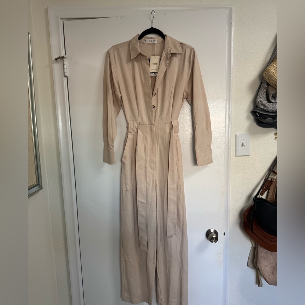 Mango Cream Jumpsuit